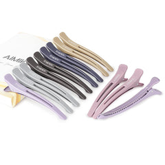 Morandi Color Hair Clips for Styling and Sectioning