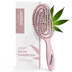 Bio-Friendly Hemp-Relax Detangler Hair Brush