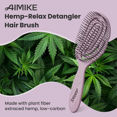 Bio-Friendly Hemp-Relax Detangler Hair Brush