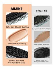 AIMIKE Detangling Wet & Dry Paddle Brush #2